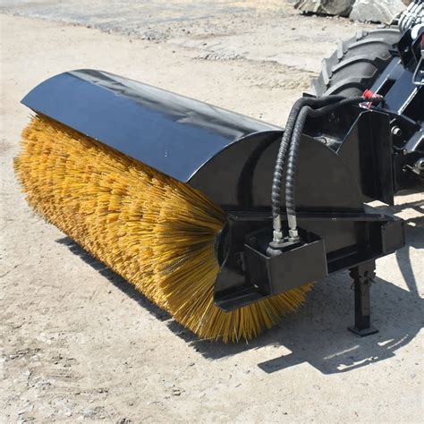 skid steer bucket brush